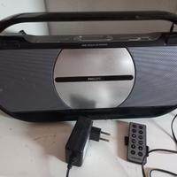 Stereo CD portatile con sintonizzatore radio