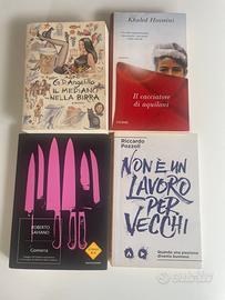 002 - 4 libri romanzi in blocco