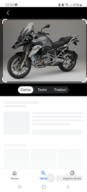 Moto Bmw R1200GS LC uso pezzi di ricambio