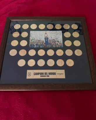 Set medaglie d’oro Italia campione del mondo 2006