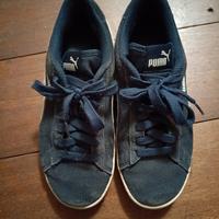 scarpe puma suede blu numero 36