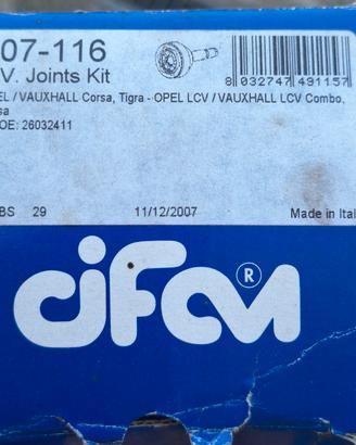 Cifam 607-116 - giunto omocinetico 