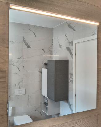 specchio bagno 80x80