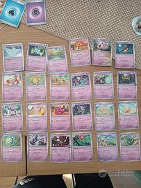 set 24 carte pokemon