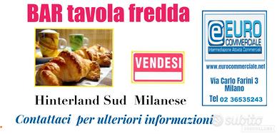 100/26 BAR TAVOLA FREDDA mq 60 zona Hi-sud MI