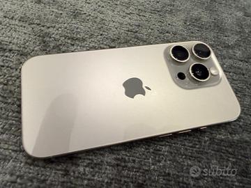 Iphone 16 Pro 256 Natural Titanium perfetto