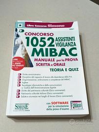 Libro per concorso assistenti vigilanza 