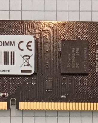 RAM 8GB DDR3L 1600MHz PC3L-12800U UDIMM Desktop
