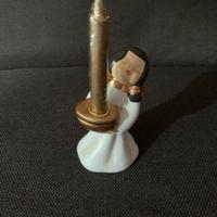 Angelo con candela Natalizio