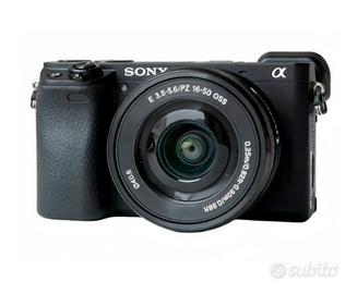 Fotocamera Sony Alpha 6400  obiett. 16-50 nuova