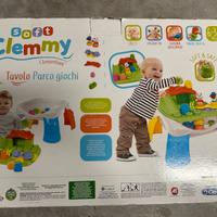 Clementoni soft clemmy tavolo parco giochi