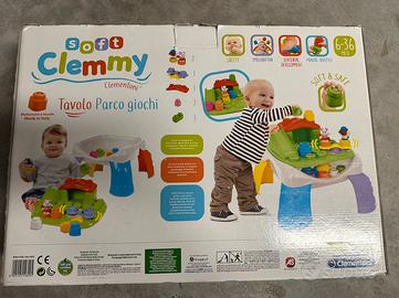 Clementoni soft clemmy tavolo parco giochi