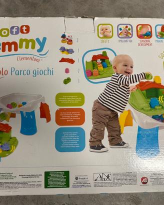 Clementoni soft clemmy tavolo parco giochi