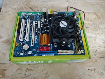 Motherboard + cpu Athlon I3 + 4Gb RAM ddr2