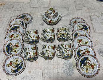 Servizio ceramica di faenza