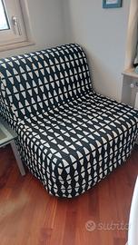 poltrona letto  ikea 1 piazza