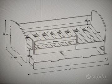 lettino per bambini