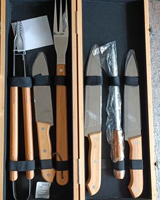 Set barbecue con coltelli MASTERCHEF 