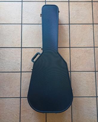 custodia rigida chitarra acustica