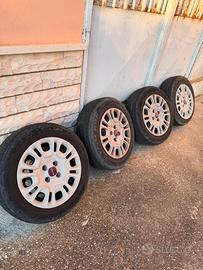 4 cerchi da 14 per fiat panda