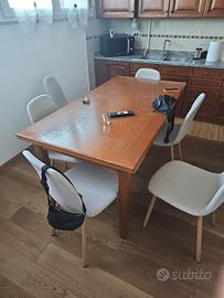 Tavolo cucina 160/240 x 80 cm