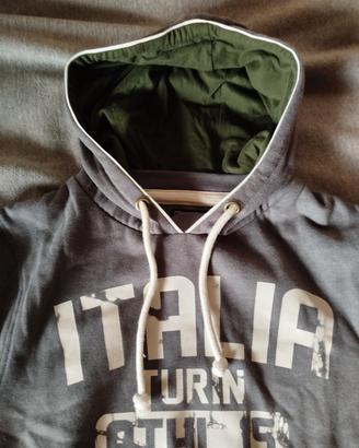 ROBE DI KAPPA FELPA CON CAPPUCCIO 