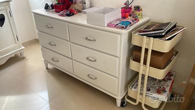 Cassettiera Ikea Tyssedal 6 cassetti, usata