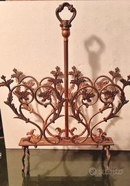 portariviste in ottone 