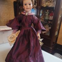 Marmee, bambola porcellana serie "Piccole donne" 