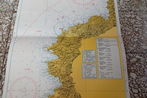 carta nautica nauticar 1021