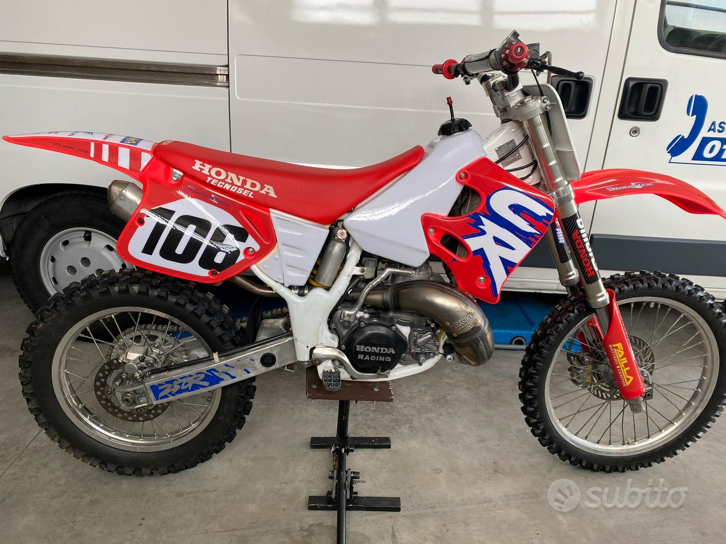 Moto Cross Cr 250 Motard Usato Cr 250 Motard Targato Usato Crf 450