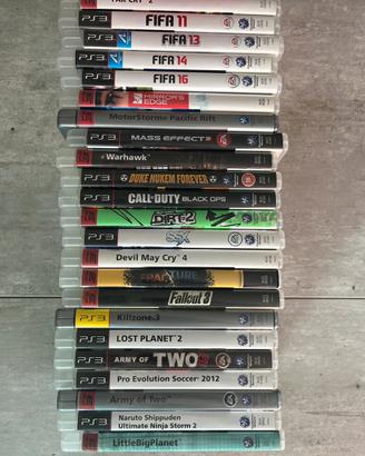 Lotto giochi ps3