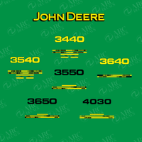 Adesivo John Deere 3440 3540 3550 3640 3650 4030