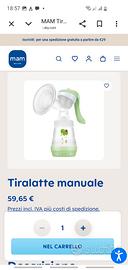 Tiralatte manuale della mam
