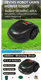 Robot rasaerba DEVVIS (3600 m2) 