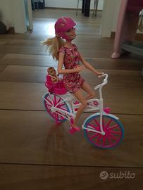 barbie bicicletta