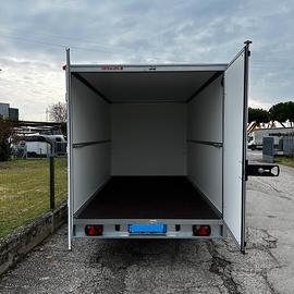 Rimorchio Auto Furgonato Bockmann