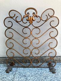 Parascintille d'epoca per caminetto