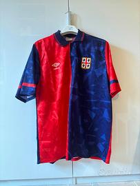 Maglie Cagliari e Inghilterra Umbro