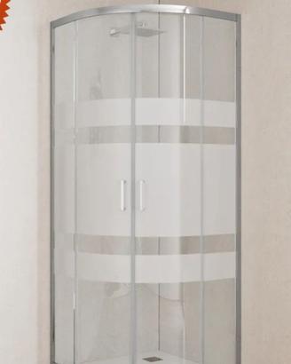 Box doccia semicircolare 75x75