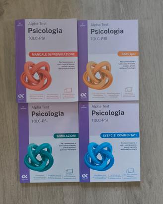 Libri per test psicologia TOLC-PSI 