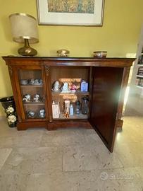 CREDENZA- VETRINA da SALA ( detta SERVANTE)