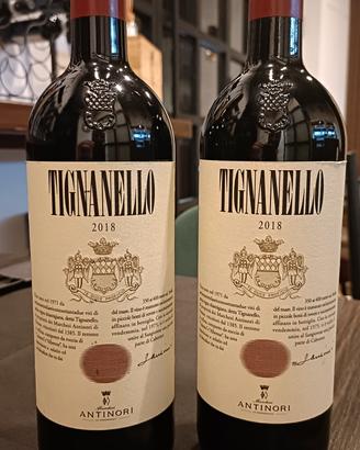 2 BOTTIGLIE TIGNANELLO 2018
