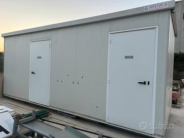 Prefabbricato container bagni con spogliatoio