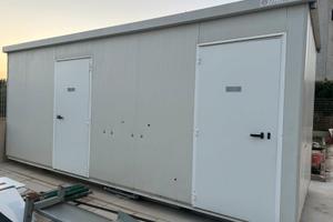 Prefabbricato container bagni con spogliatoio