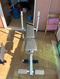 Panca fitness palestra