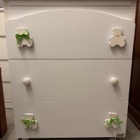 Fasciatoio Erbesi rivestito in pvc lavabile