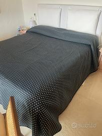 Copriletto con ancore