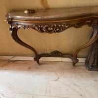 Ingresso lavorato in legno + specchio