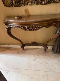 Ingresso lavorato in legno + specchio